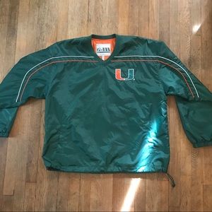 U of Miami men’s L Windbreaker